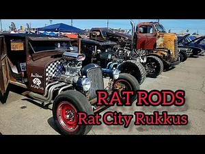 Rat Rods Rat City Rukkus 2023 Rockabilly Rat Trucks Hot Rods Car Show Las Vegas Rat Rod Show #ratrod