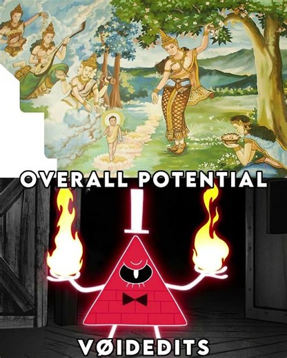 Buddha (mythology) VS Bill Cipher (Gravity Falls) #edit #vsedit