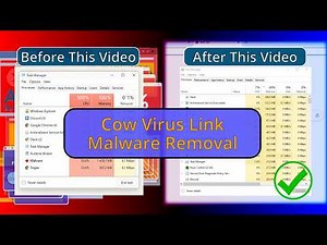 Cow Virus Link Removal (Moo.exe) - Automatic and Manual Guide