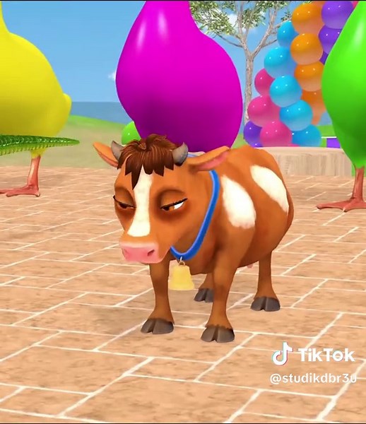 Cute Animals 3D 😍 #funnykids #children #cuteanimals #cartoons #cutebaby