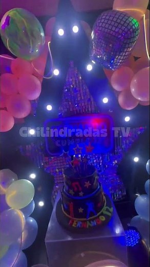✨ Decoración de fiesta neón que transforma cualquier cumpleaños