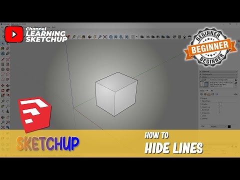 How To Hide Lines In Sketchup