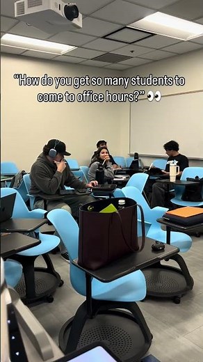 Why Do Students Actually Show Up to Office Hours? 👀