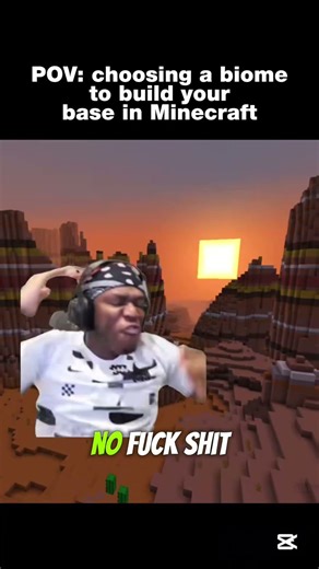 Choosing a Biome to Build Your Base in Minecraft 😂 (Plains Biome)