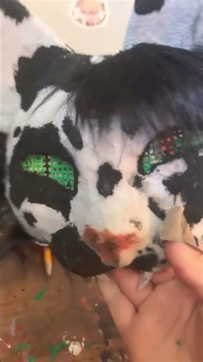 Mask reveal #kc #furry hehehehe!￼