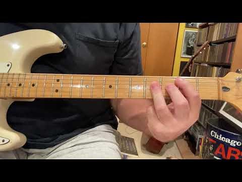 "Sentimental Lady" live at the Roxy 1982 - Guitar Lesson