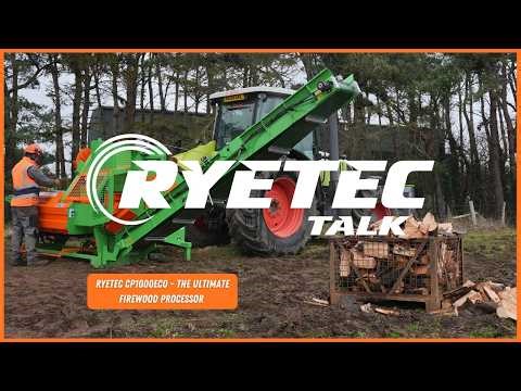 How This Firewood Processor Turns Logs Into Profit | CP1000ECO Walkthrough