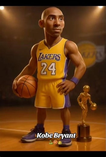 Baby Kobe Bryant 👶🏀🔥 | Pixar-Style Basketball Legend Animation ✨