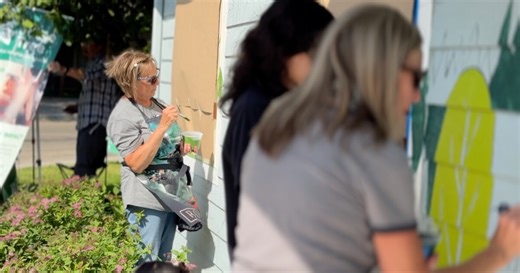 Boise mural event highlights Jesse Tree’s mission amid federal funding uncertainty