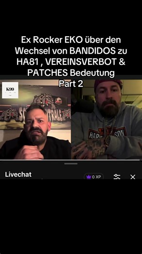 Eko troublemaker Schaltzentrale #eko #rocker #schaltzentale #hellsangels #bandidos @Eko_The_Troublemaker @Eko The Troublemaker @SchaltzentraleTV