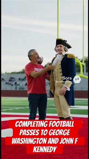 Throwing Footballs Across America: Passes to Washington & Kennedy