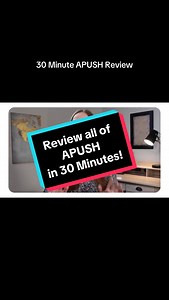 We are here to help you review all 9 time periods of APUSH in just 30 minutes! #apush #apushminute #apushistoryurp #history #study