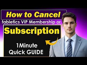 How to cancel fabletics membership |Canceldiv | Cancel fabletics Subscription