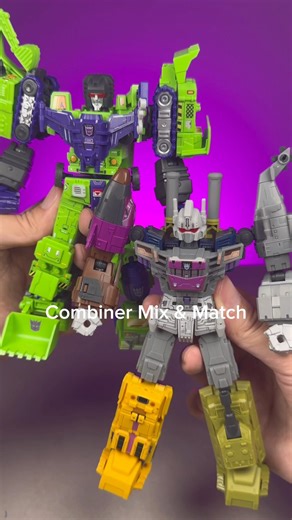 Mix n Match Blokees combiner Bruticus and Devastator #blokees #transformers #toys #hasbro #shorts