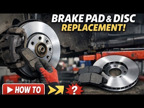 Front Brake Pad & Disc Replacement – Easy DIY Guide!