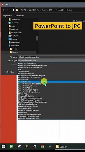 PowerPoint to JPG / Convert Ppt to Image