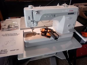 Intro to the Janome 1600P QC Sewing Machine