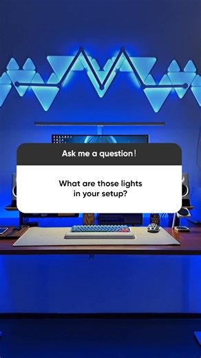 Black Friday Deal 🚨 Up to 30% OFF Nanoleaf Shapes Triangles! Arrange these panels in your own custom layouts to create dynamic wall art that syncs directly with your gameplay. | Nanoleaf