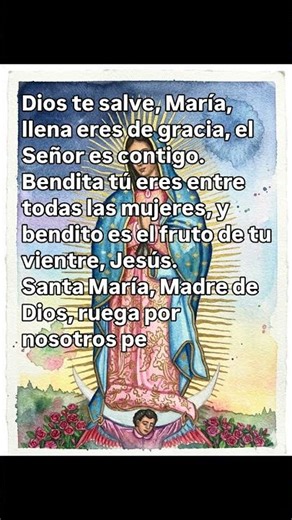 Hail Mary in Spanish