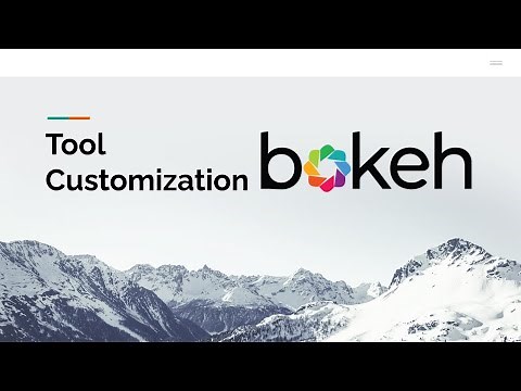 Bokeh: Tool Customization