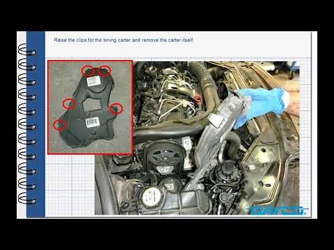 Timing kit installation Volvo XC70 2.4 Diesel – Engine: D5244T4