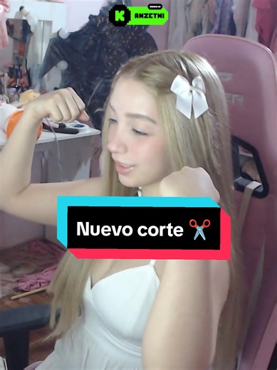Les gusta el nuevo corte de Anzethi?🤔 #Anzethi #streamer #clip #baile #anzethikick