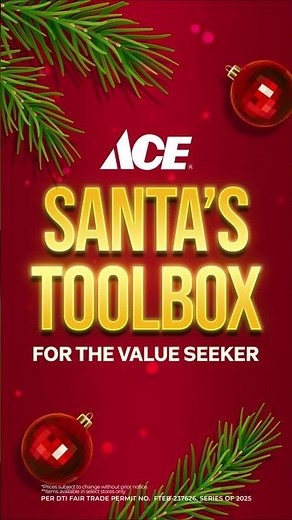ACE Santa's Toolbox: For the Value Seeker