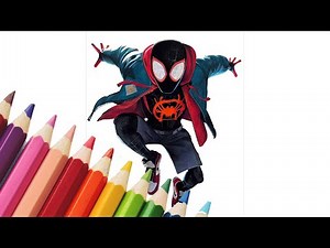 How To Draw Miles Morales | Spider-Man