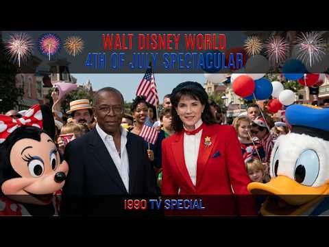 🎆 Walt Disney World 4th of July Spectacular 1990 TV Special | Rare Vintage Disney Celebration HD