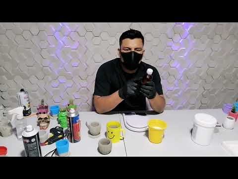 cómo hacer moldes de silicona para macetas