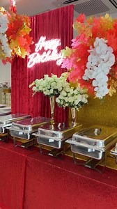 Nag set up ng buffet backdrop sa loob ng Metrobank ❤️💛 #buffetbackdrop #buffet #cateringservice #cateringservicesprovider #eventstylist #eventstyling #fypシ゚ #highlightsシ゚ #everyonefollowers #highlighteveryone | Jeff Cruzado