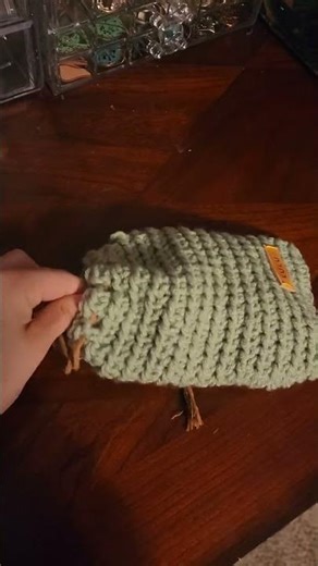 DIY Glasses Pouch ❤️ #diy #crochet #glasses #cute #fyp