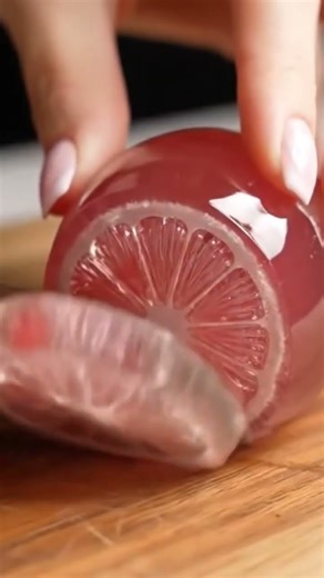 Cutting a Big Jelly Fruit 🍓✨ | Hyperrealistic ASMR