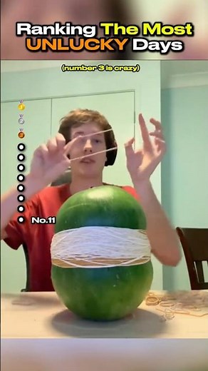 Ranking The Most UNLUCKY Days | Part 21 🤣 #funny #unlucky #funnyshorts