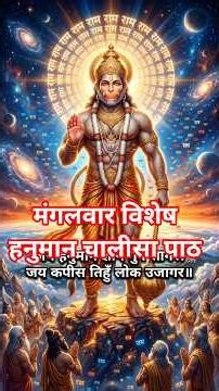 हनुमान चालीसा Superfast with Lyrics | Hanuman Chalisa Fast recitation for Protection & Positivity