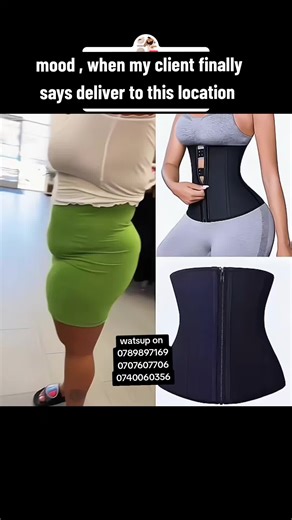 Client Approves Delivery for Waist Trainer in Uganda