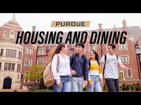 Your guide to on-campus housing and dining at Purdue