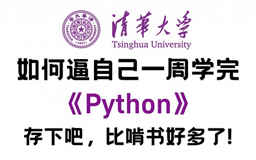 【整整600集】目前B站最完整的Python零基础入门全套教程，全程干货无废话！带你一周搞定Python，0基础小白看这套就够了，存下吧，很难找全的！