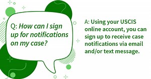 #USCISAnswers: Creating a USCIS online account makes it easy to have updates and notices about your case automatically sent to your email and cell phone. Create your free online account today: https://www.uscis.gov/file-online/how-to-create-a-uscis-online-account | U.S. Citizenship and Immigration Services