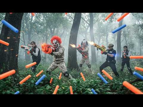 LTT Films Hero Silver Flash Confronts Shadow Syndicate In High-Stakes Nerf Guns Crime Deal