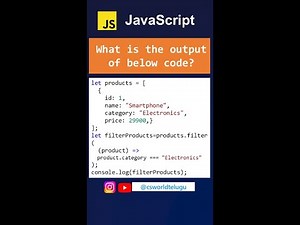 filter method in javascript | arrays in javascript | array methods in javascript | filter method