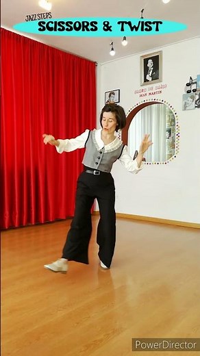 SCISSORS & TWIST 😉 #JazzSteps