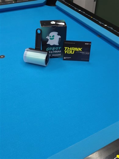 Ghost Billiards Dust Remover for a Clean Game