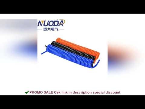 NUODA PU 6/8/10/12mm Polyurethane Air Compressor Hose Pneumatic Tube Flexible Tool Connector 6M/9M/1