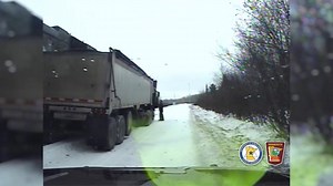 39K views · 407 reactions | A trooper’s dash cam captures the terrifying moment a train slams into a semitrailer whose driver ignored the red flashing lights and drove onto the tracks in northern Minnesota. #WeSupportOurPolice | Support Our Police | Facebook