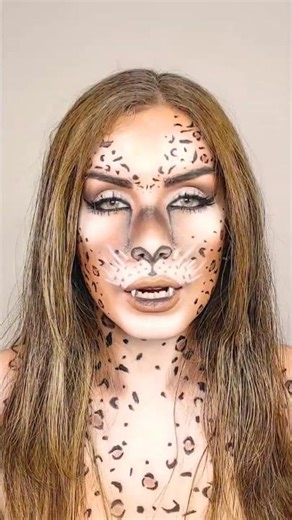 Wild Leopard Makeup Reveal | Simple & Fast Makeup Idea