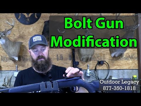 Bolt Action Rifle Picatinny Rail Install for Night Vision or Thermal