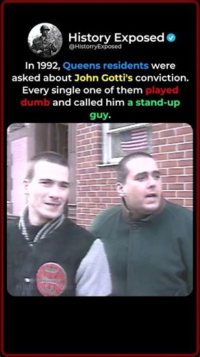 When Queens Locals Defended John Gotti After His Conviction 🤌😤
