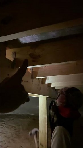 How we access the crawl space.