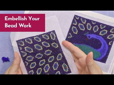EASY Ways To Embellish Fabric with Beads | Arazzo Beading Tutorial